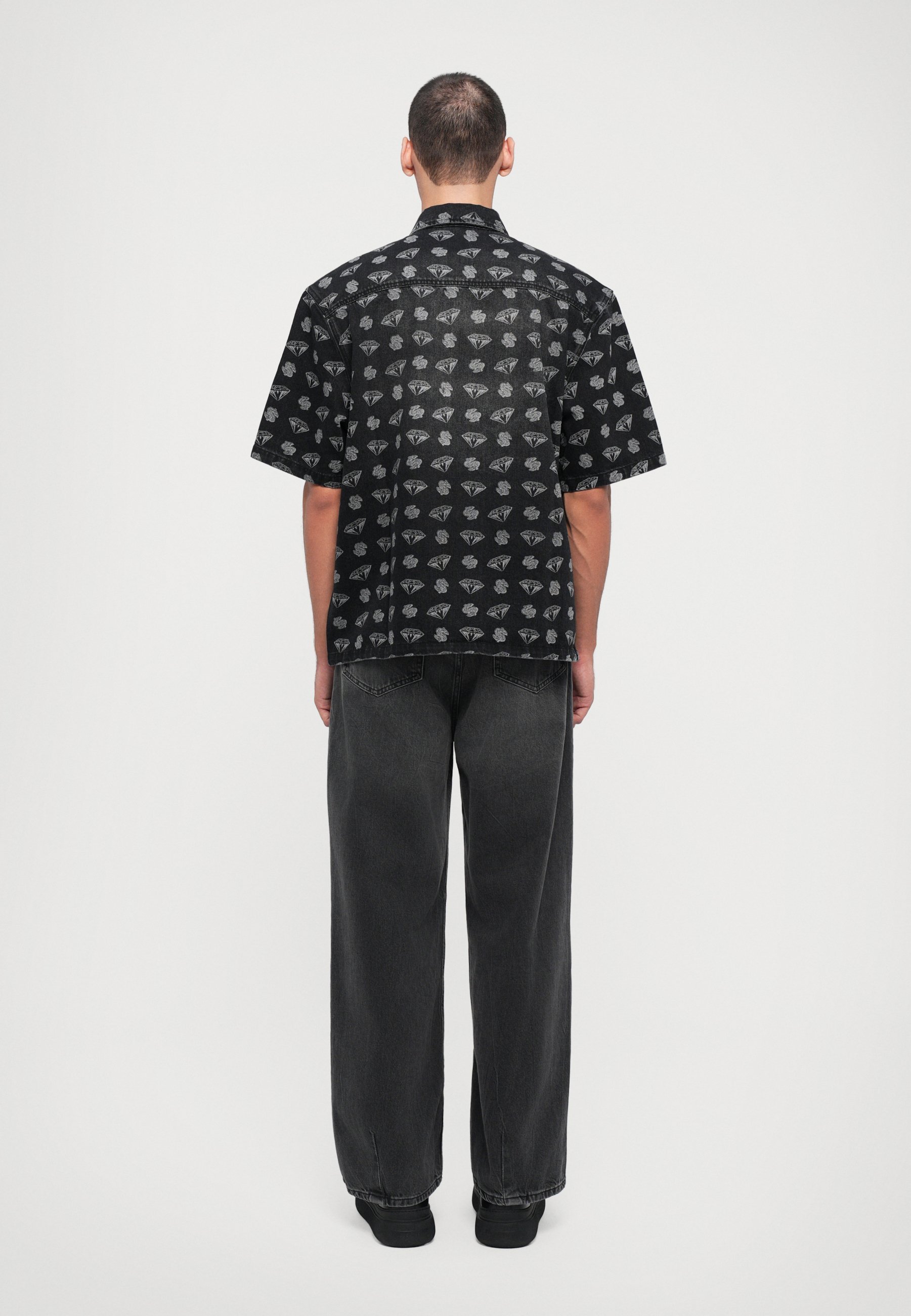 Billionaire Boys Club DIAMONDS DOLLARS OVERSIZED SHIRT - Shirt - black