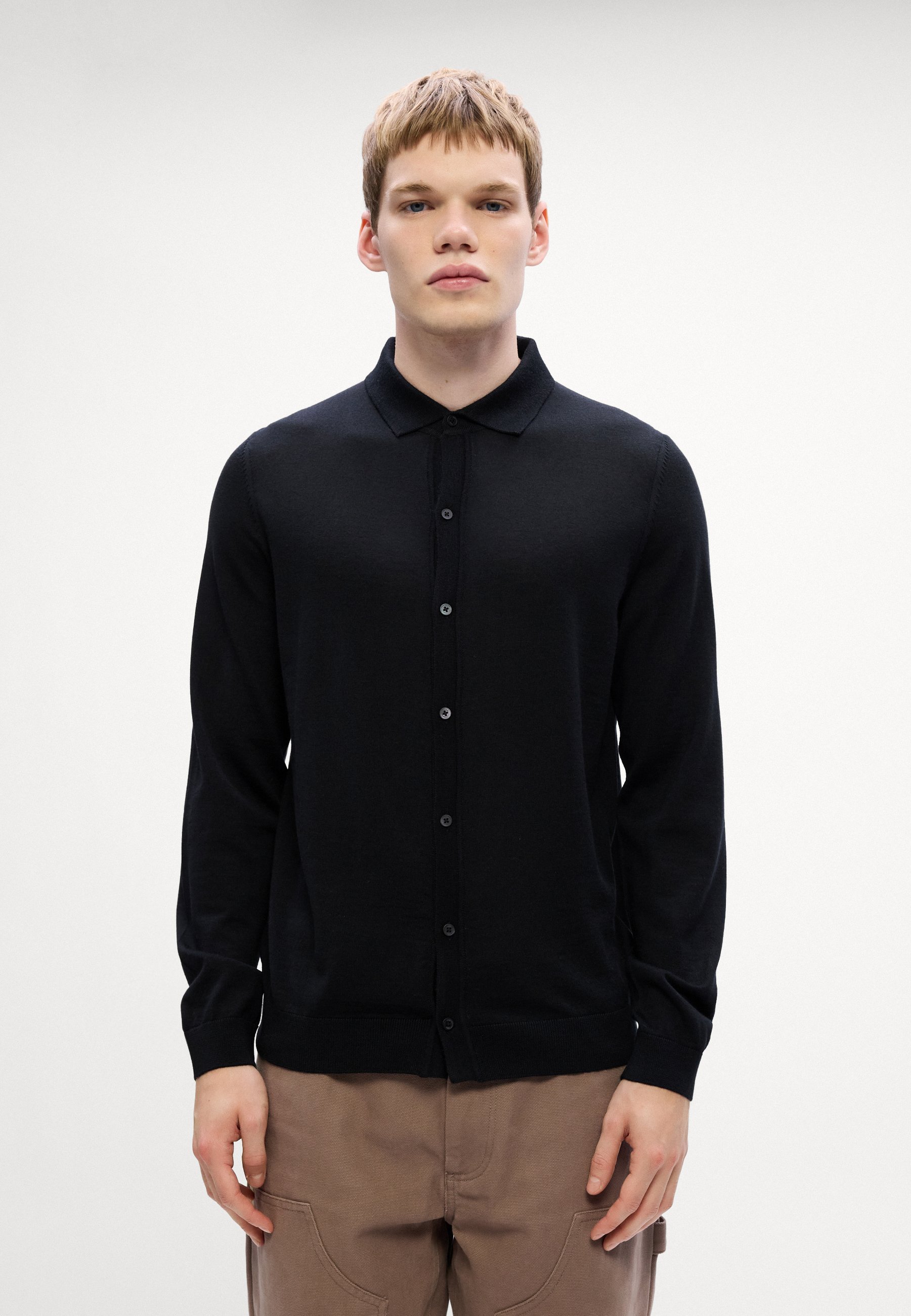 BOSS HELBERT - Cardigan - zwart