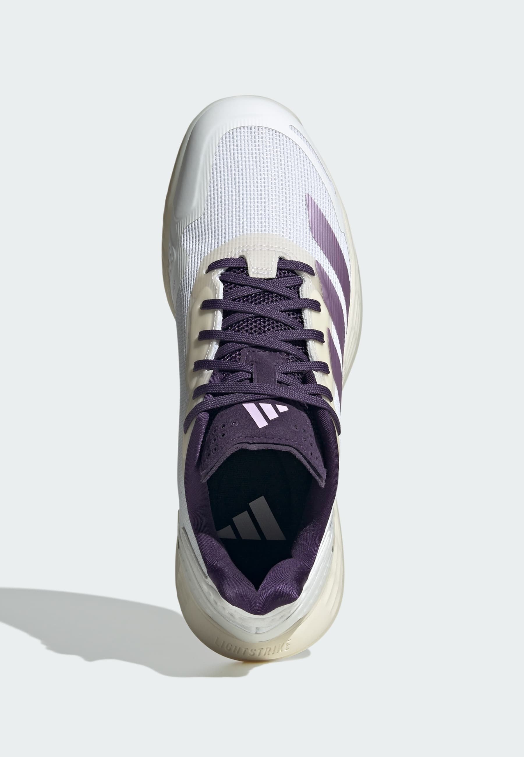 adidas Performance DEFIANT SPEED - Multicourt tennisschoenen - cloud white powder plum aurora plum