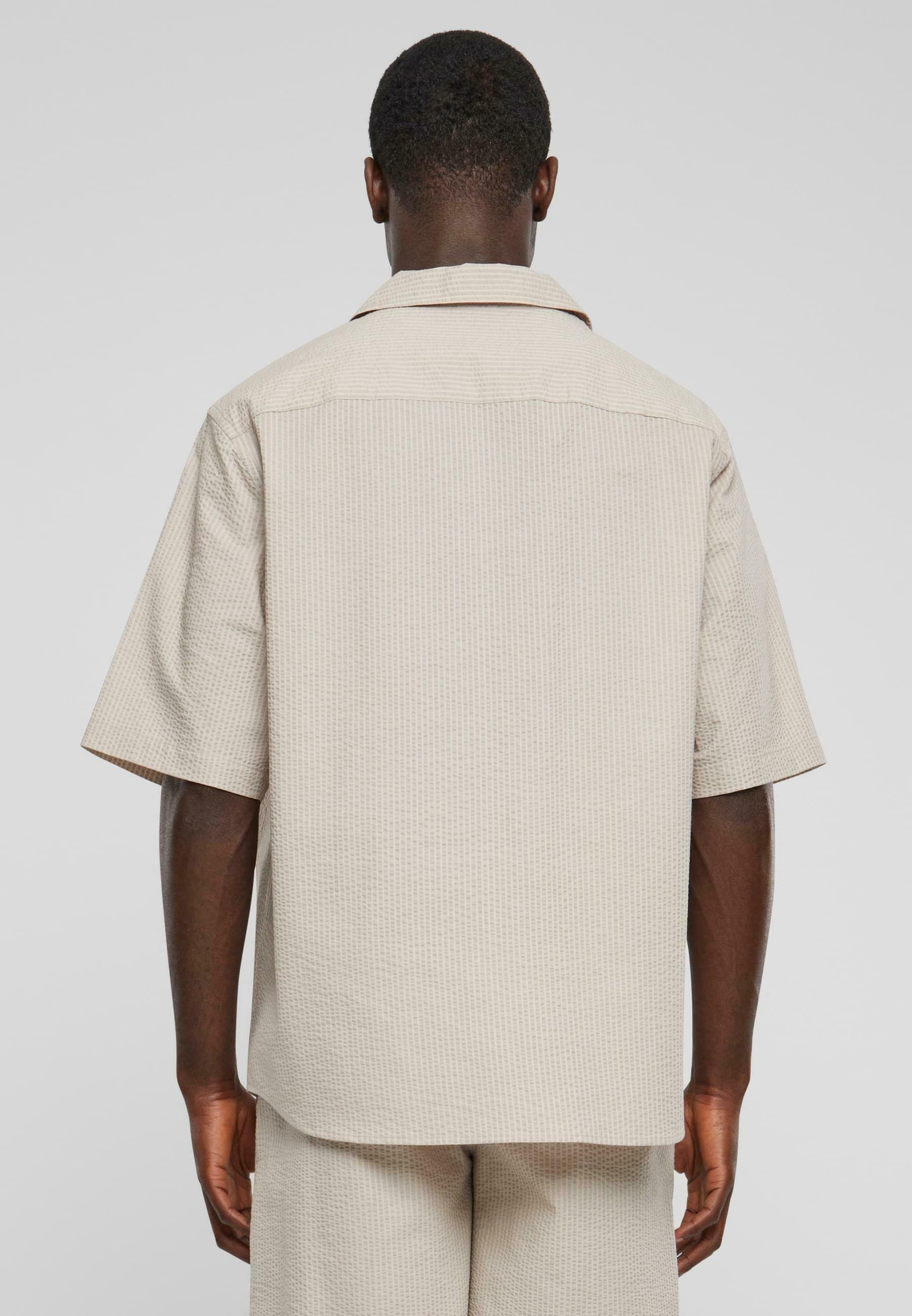 Camicia Urban Classics a maniche corte, modello rilassato - cloud