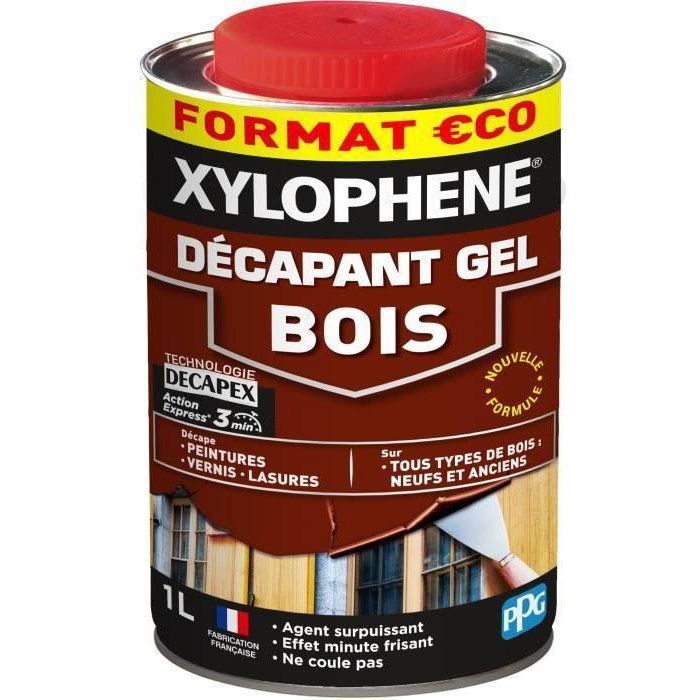 Gel removedor de tinta para madeira - Xilofeno - 1 L