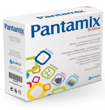 BIODELTA Pantamix voedingssupplement voor de stofwisseling, 20 zakjes van 8 g