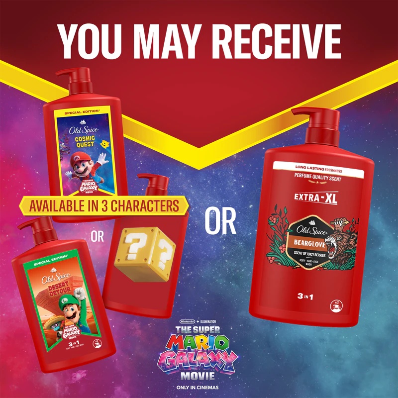 „Old Spice Bearglove“ kūno ir plaukų dušo želė