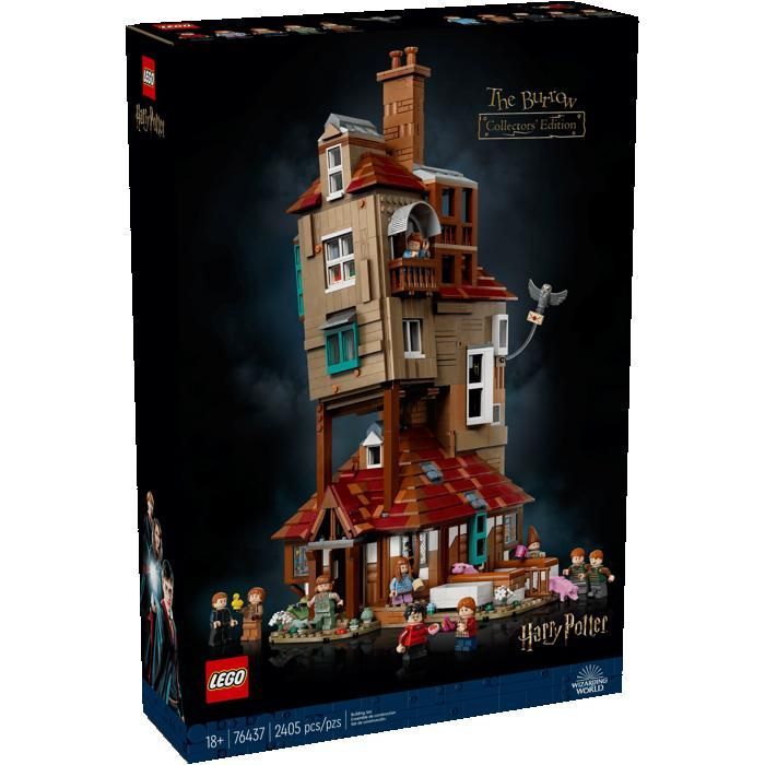 LEGO Harry Potter 76437 The Burrow – Collector's Edition Gifts Toys Collectibles 18+
