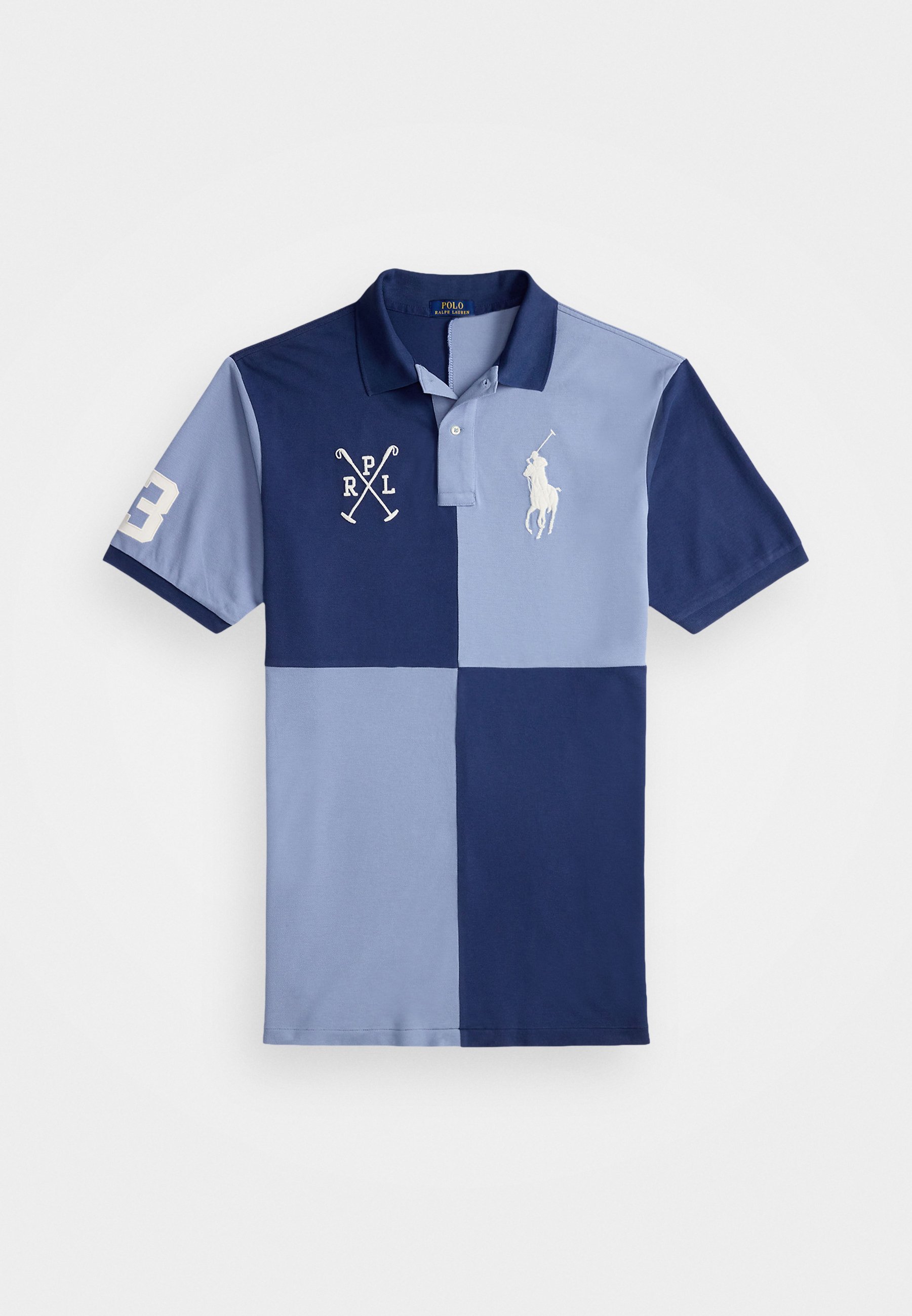 Polo Ralph Lauren Grandes Tailles BIG PONY POLO SHIRT - Polo - bleu marine rustique/bleu marine