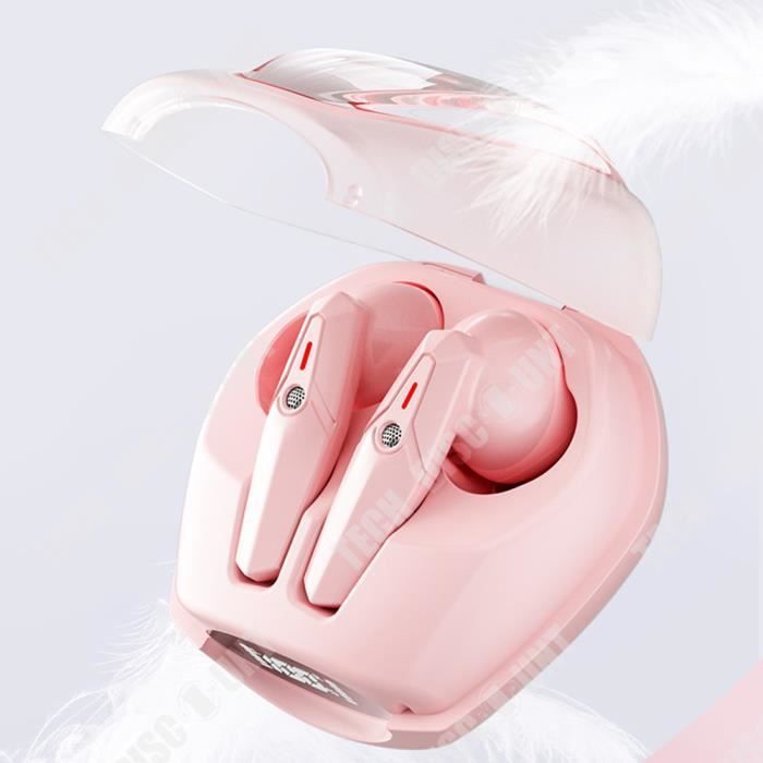Bluetooth Headphones - TD® - Noise Cancellation - HD Digital Display - Long Battery Life - Type-C