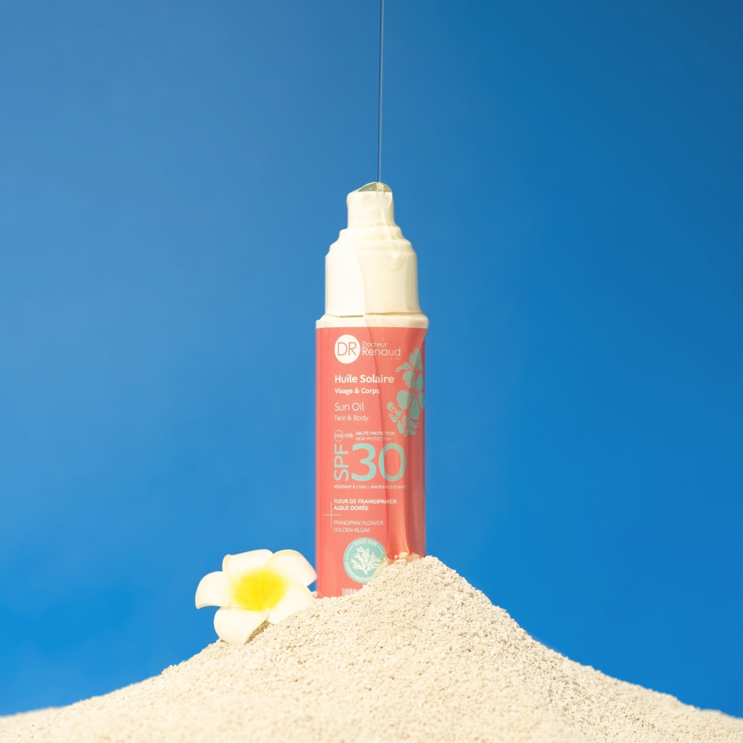 Dr Renaud Huile Solaire Visage & Corps SPF30