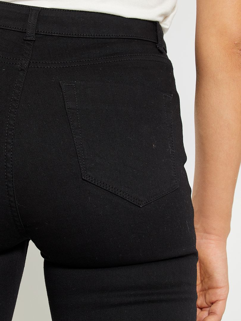 Skinny Jeans med Shaping-effekt - SORT