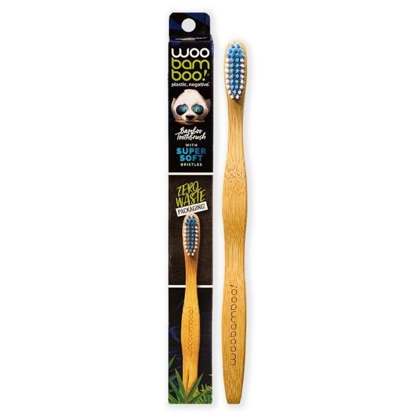 Woobamboo - Supermjuk Vuxen - Zero Waste - tandborste