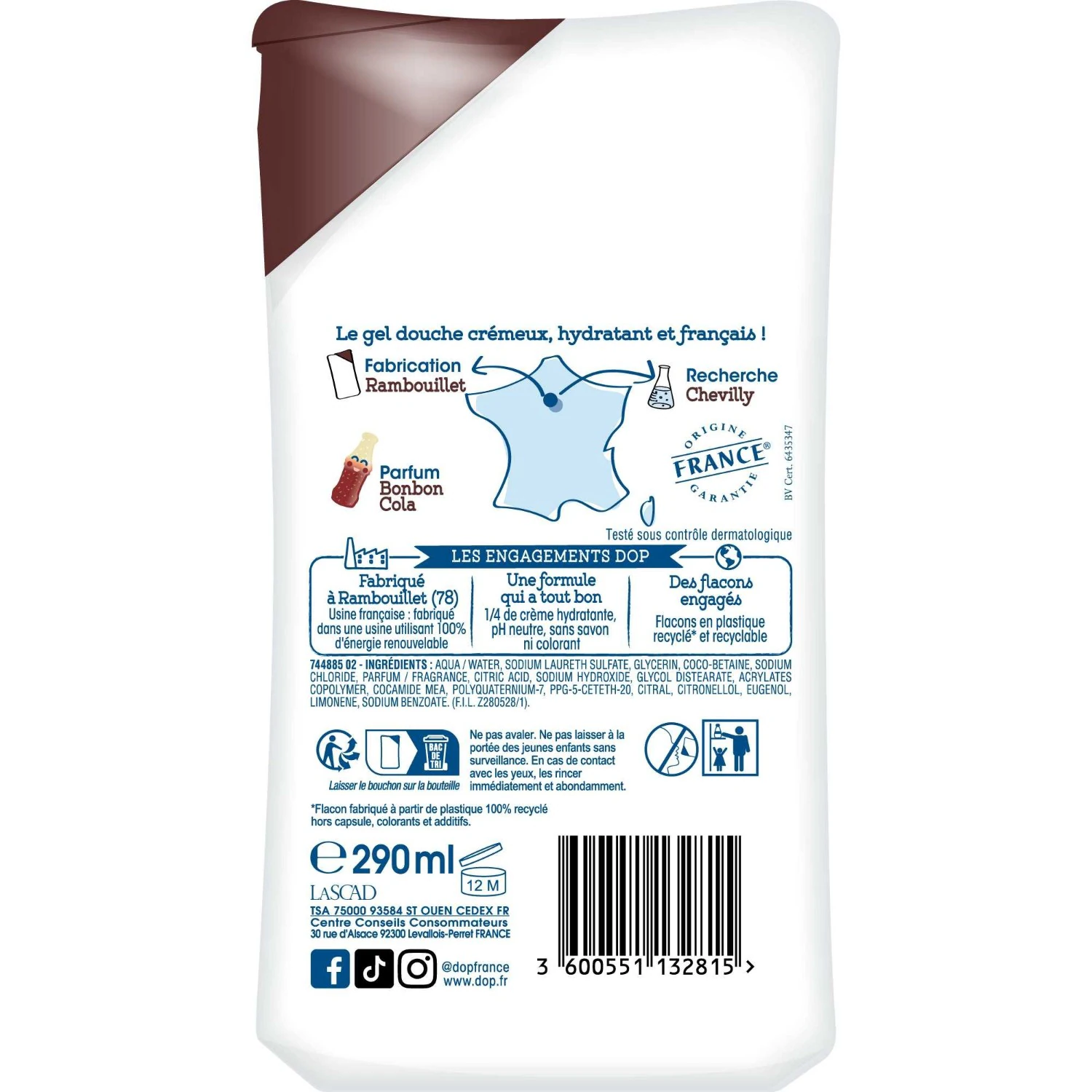 DOP Douceur d'Enfance - Cola