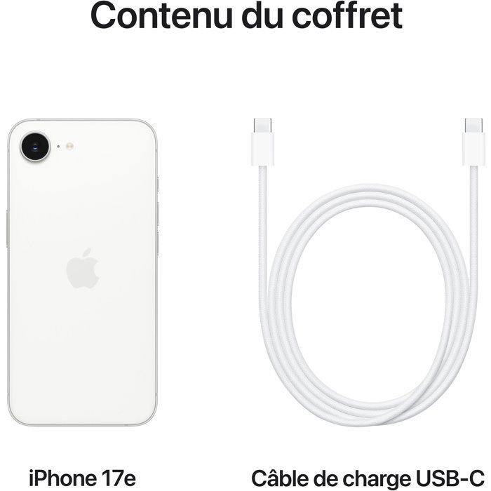 APPLE iPhone 17e 256GB Wit