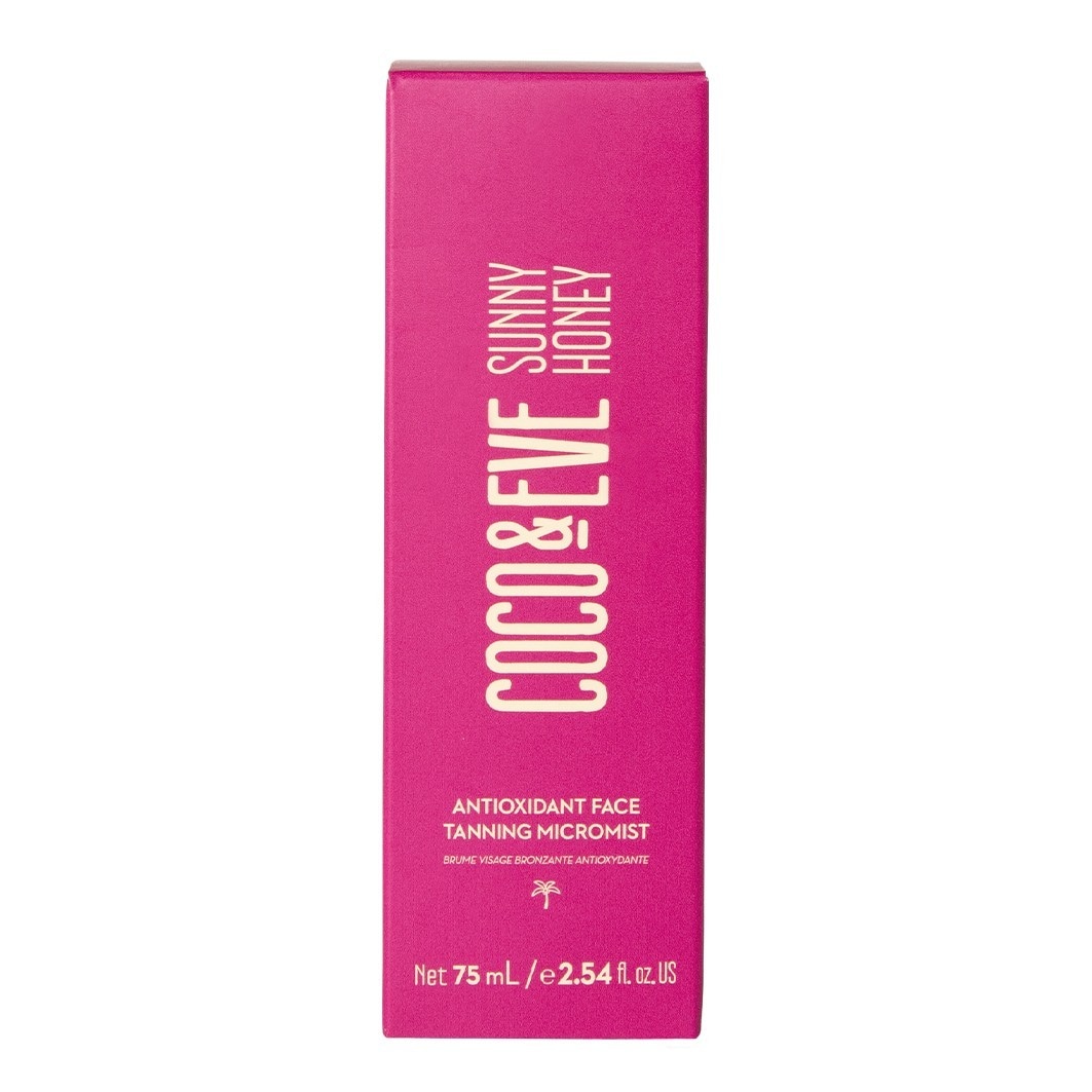 Coco & Eve Zelfbruinende Sunny Honey Antioxidant Gezichtsbruiningsmicrospray - 75 ml
