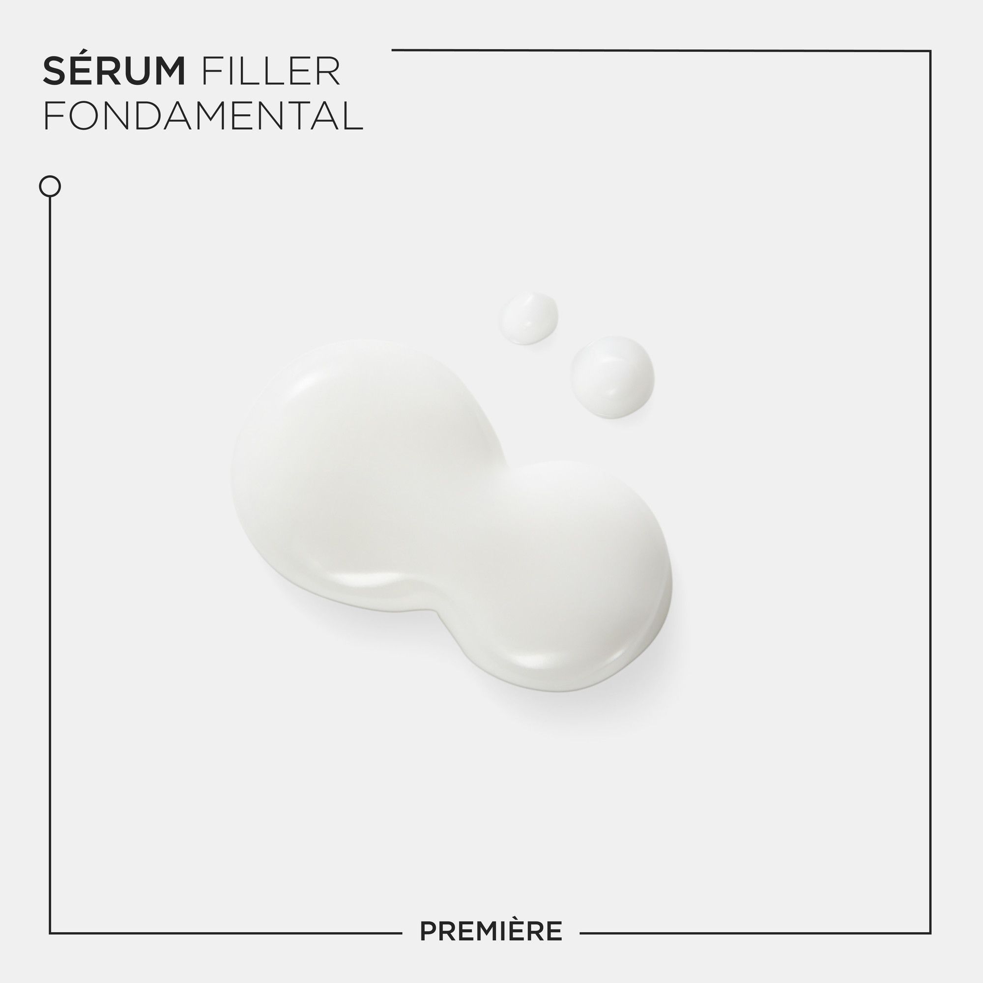 Première Fundamental Repairing and Filling Anti-Frizz seruma pildviela matiem Frizieru procedūras