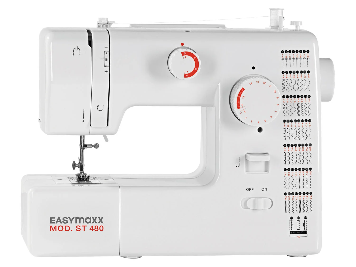 EASYmaxx Elektromos Varrógép »ST 480 Modell«