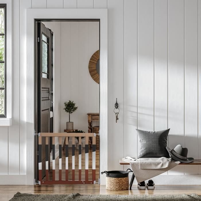 INGENUITY Child safety gate, 76 to 91 cm, customizable to paint or stain, easy to install