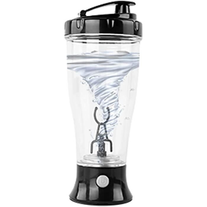 Batidora eléctrica de proteínas - 450 ml - Recargable - Polipropileno - Acero inoxidable