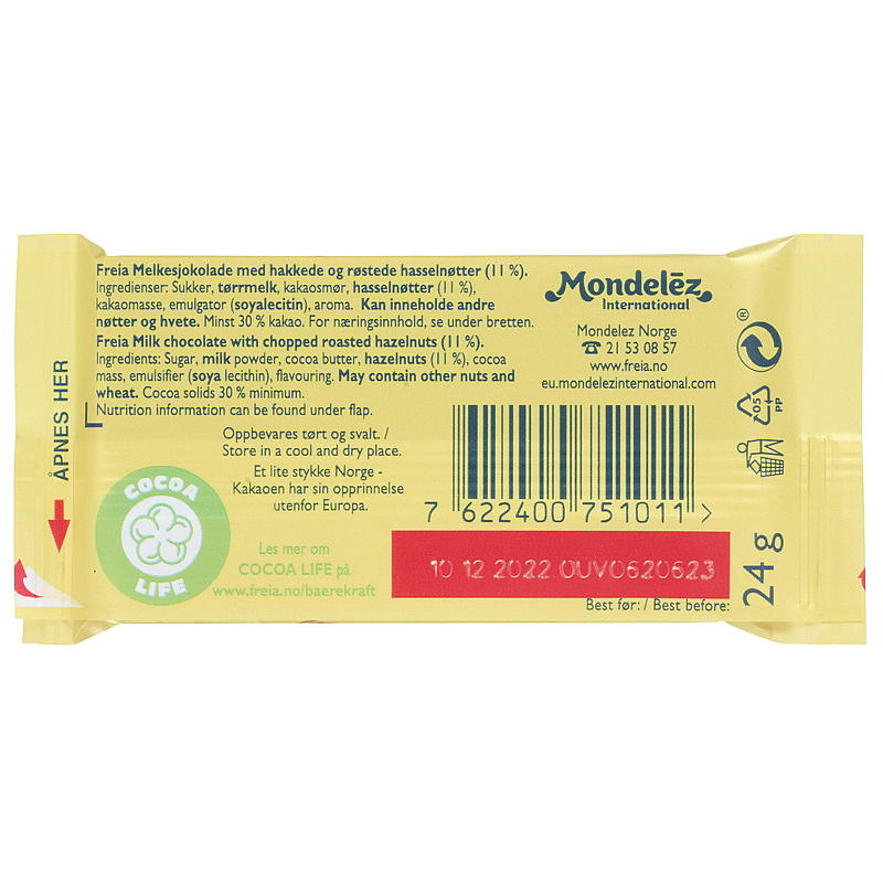 Freia Fyrklöver 24 g mini