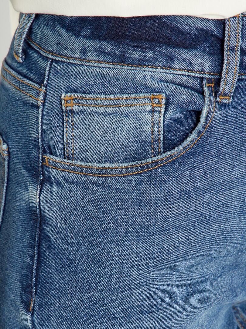 Pantalones acampanados - L30 - AZUL