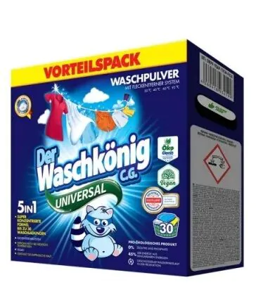 Der Waschkonig C.G. Universal Proszek do prania, 1,95 kg
