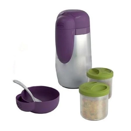 CHICCO Edelstahl-Thermoskanne für Speisen, 250 ml, 2 Stück