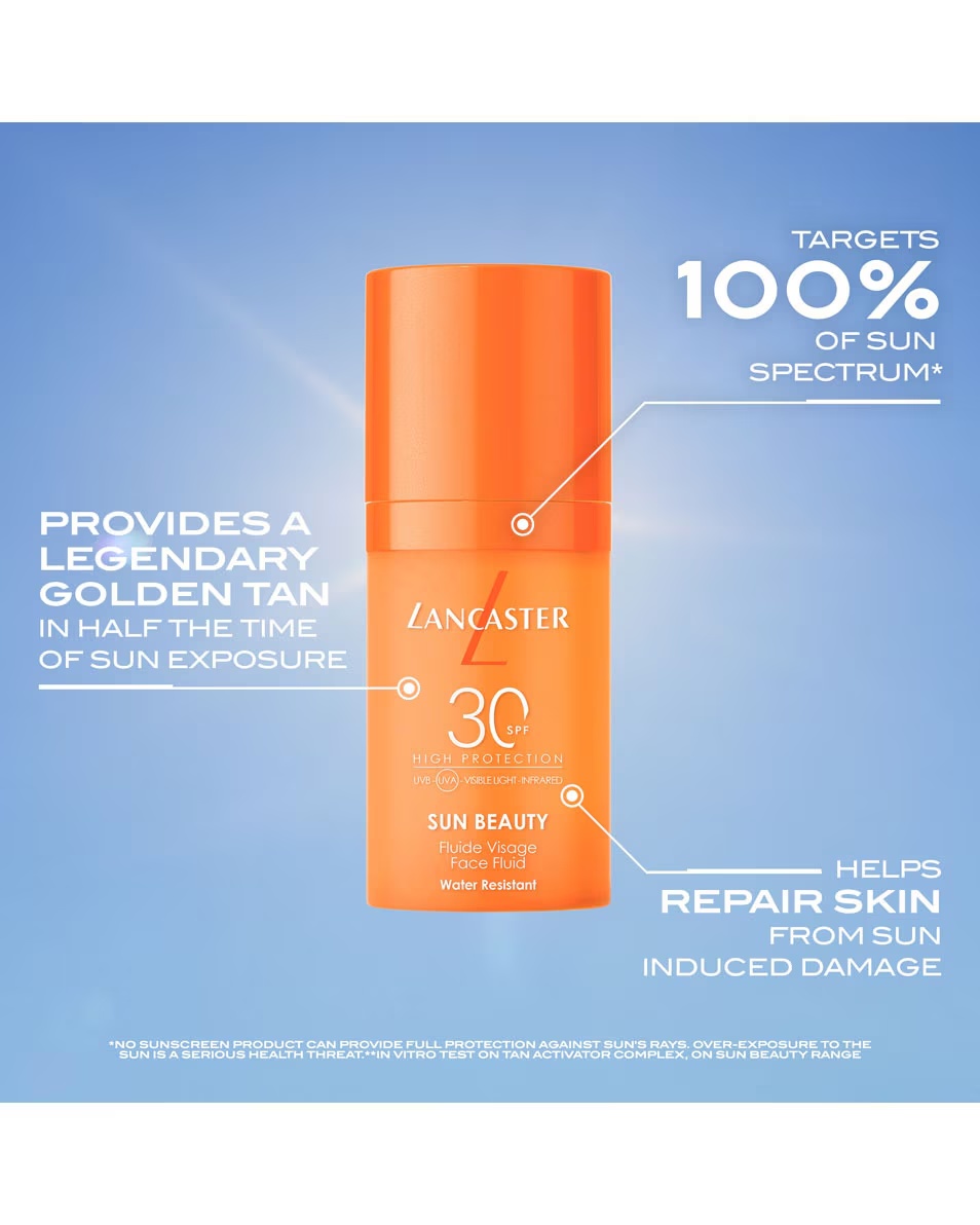 Fluid facial LANCASTER Sun Beauty SPF30