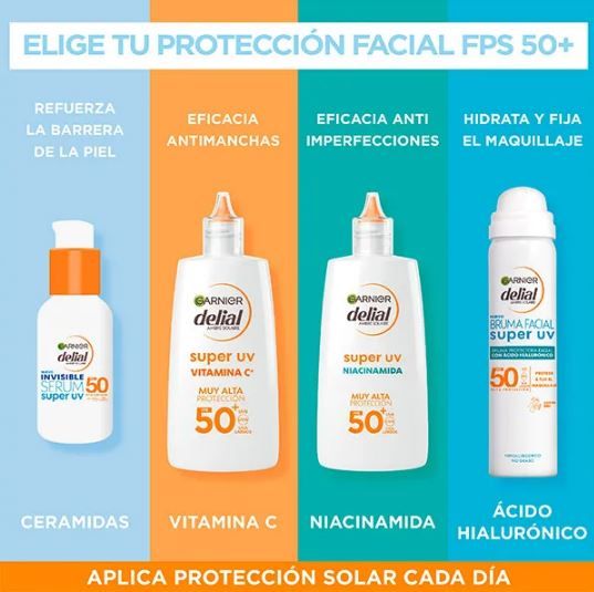 Delial Super UV niacinamīda sejas krēms ar SPF 50 Sejas aizsardzība