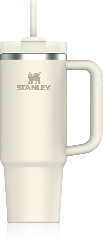 Stanley Quencher H2.O FlowState™ Edelstahlbecher mit Strohhalm, mittelgroß