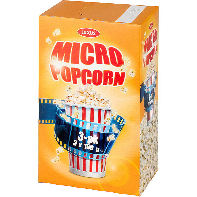 KnallGodt Micropopcorn 3-pak KnallGodt