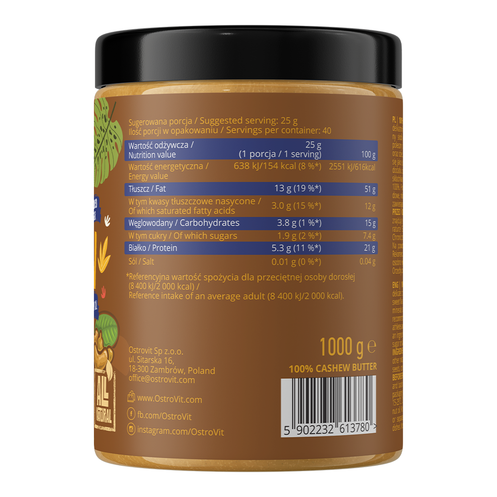 OstroVit 100% Cashewcreme