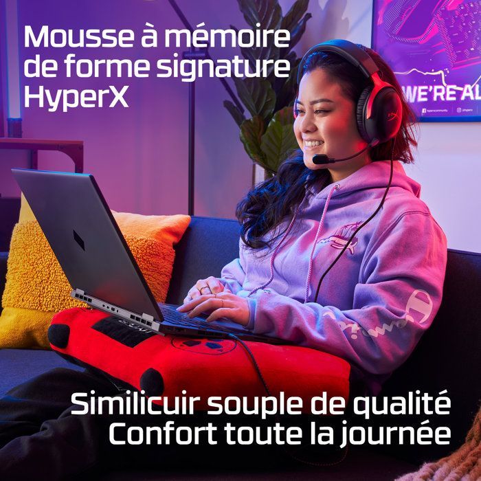 Casque Gamer Filaire - HyperX Cloud III - pour PC & console - Noir