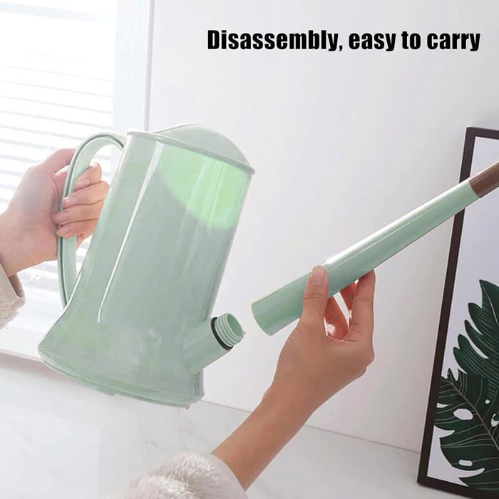 Arrosoir de 2 litres à Long Bec en Plastique arroseur détachable Plante arrosoir Vaporisateur d'eau léger Bouteille d'arrosage