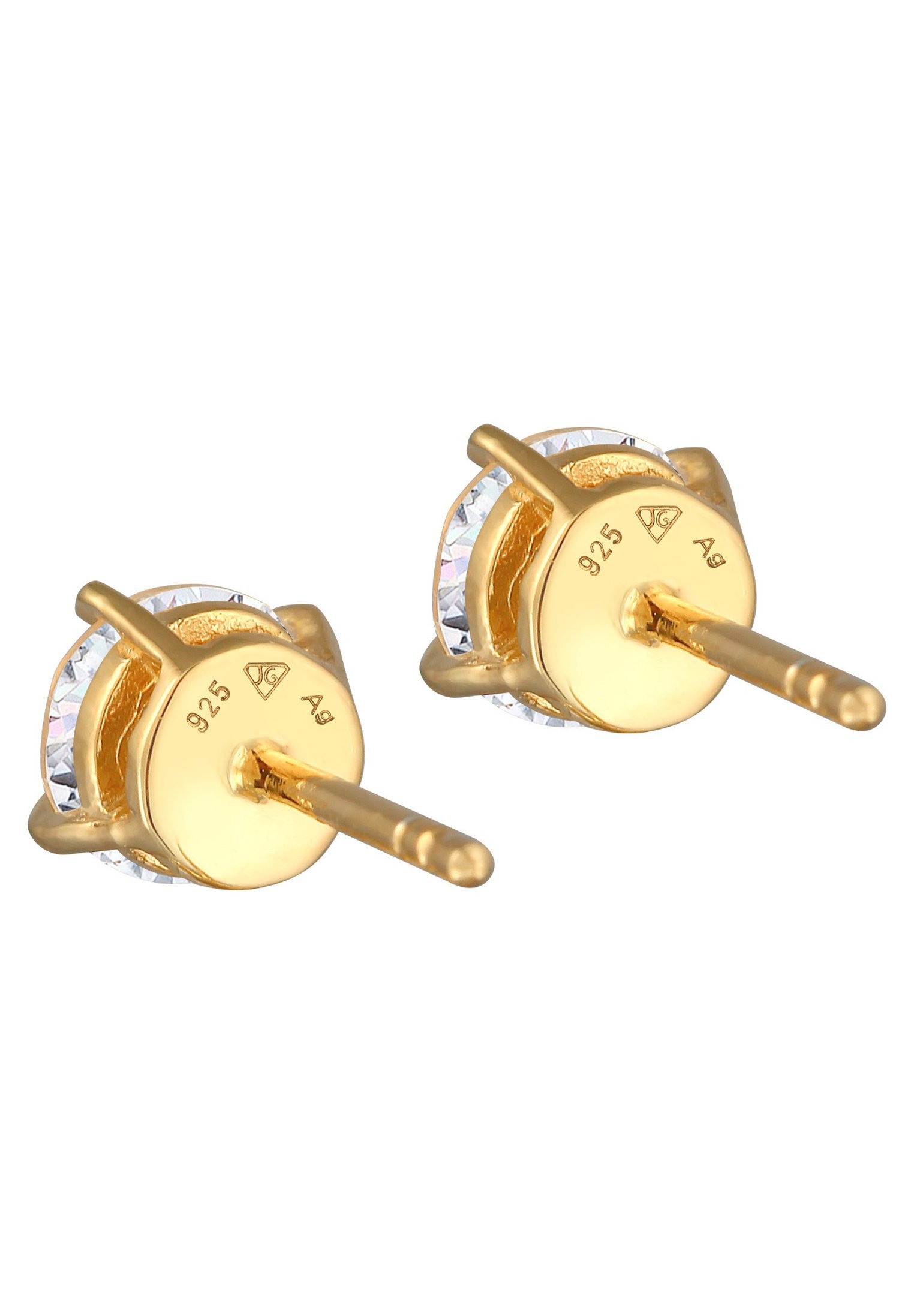 Boucles d'oreilles KUZZOI SPARKLING VIVID STUD - couleur or