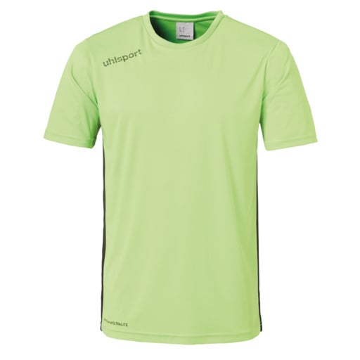  Essential Camiseta Mc Verde Flash/Negro Uhlsport