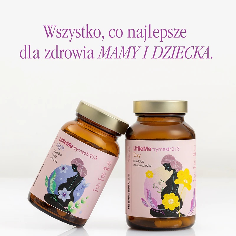 Health Labs Care LittleMe uztura bagātinātāju kapsulas grūtniecēm 2. un 3. trimestrī