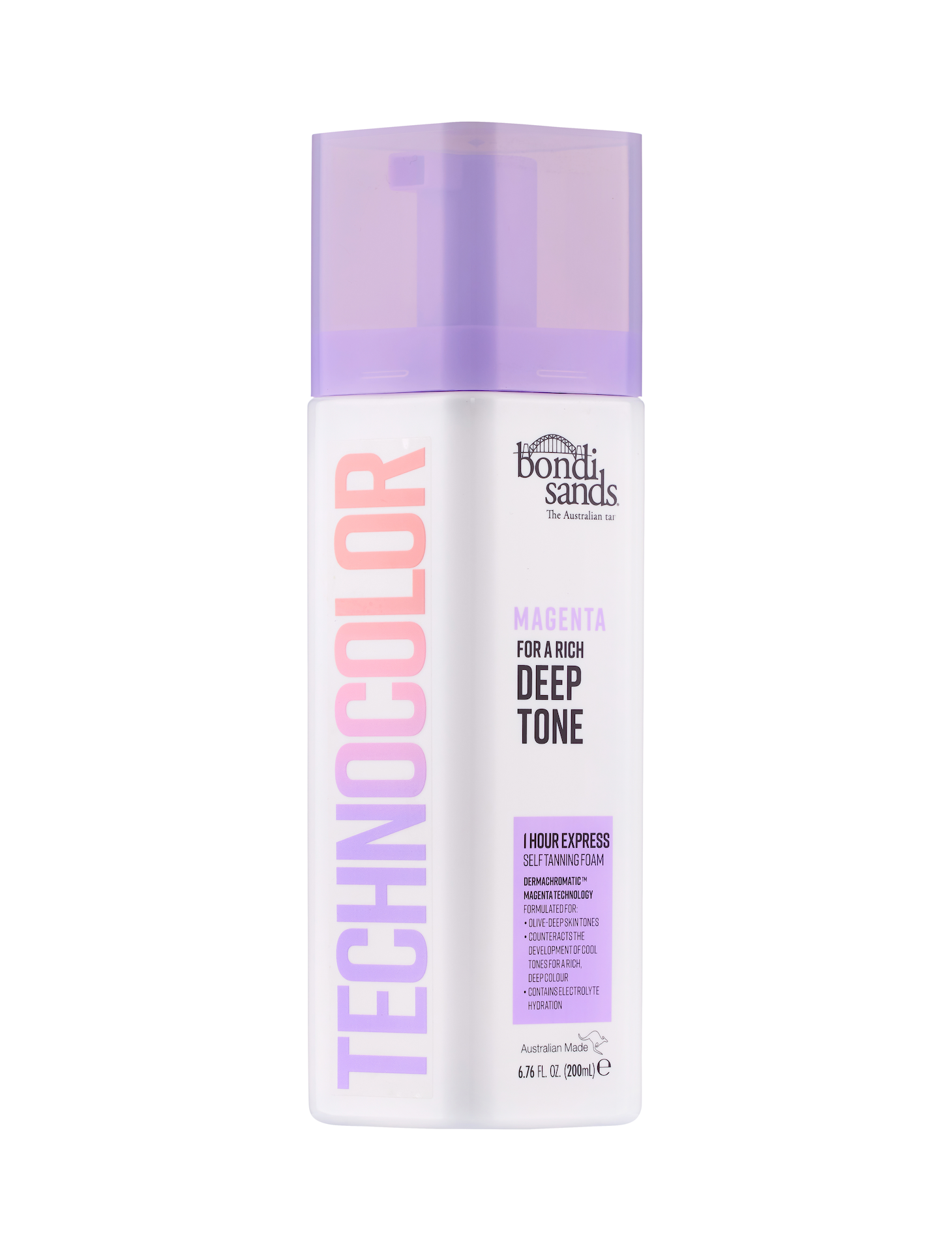Spumă autobronzantă Technocolor 1 Hour Express Magenta - Bondi Sands