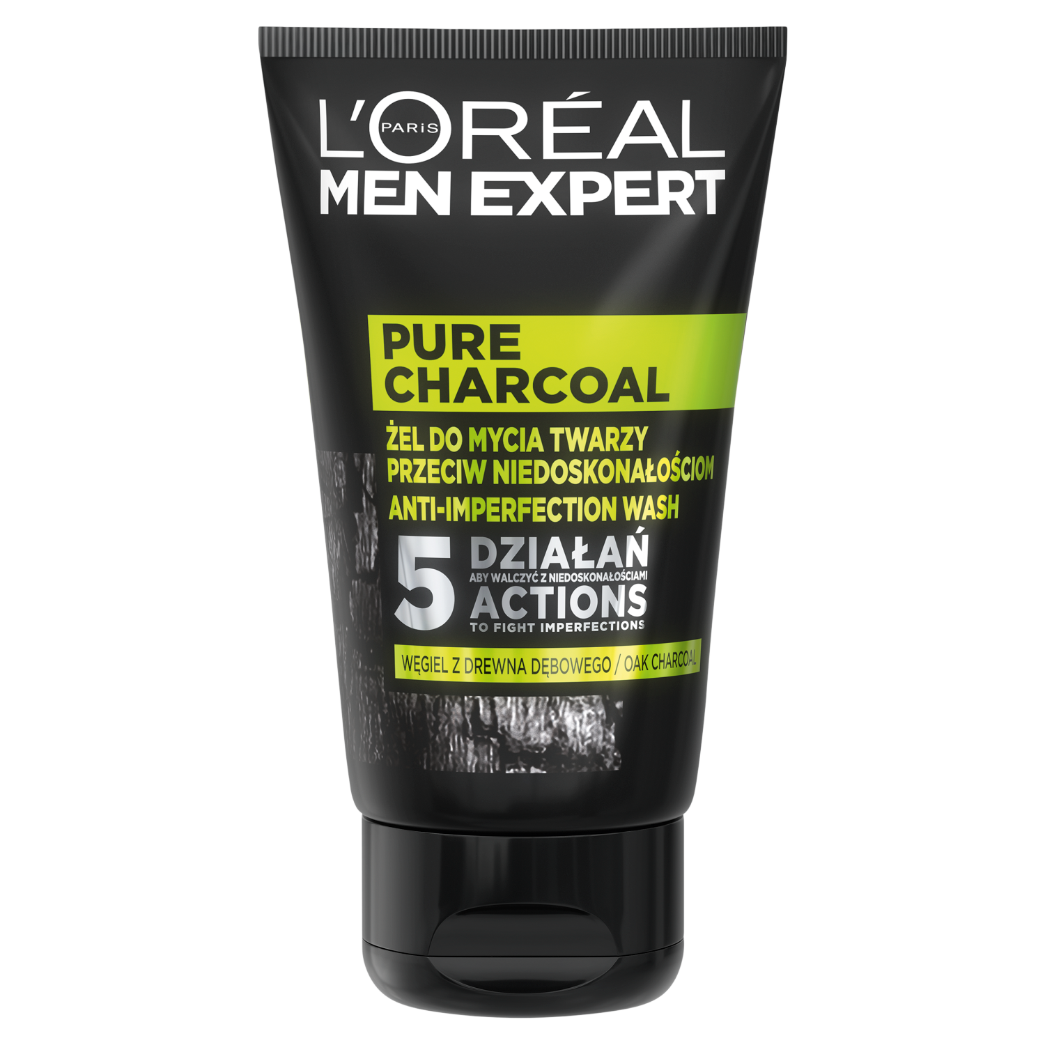 L'Oréal Paris Men Expert Ansiktsgel 100ml Rent Kol