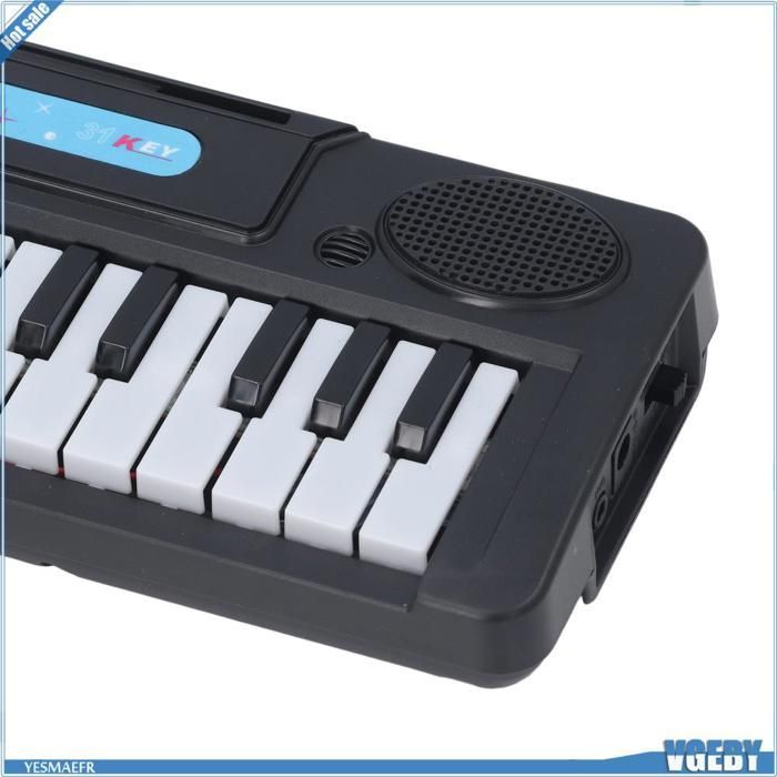 Ashata Clavier de piano 31 touches  Clavier de Piano pour Enfants, Instrument de Musique électronique Portable jeux casse-tete