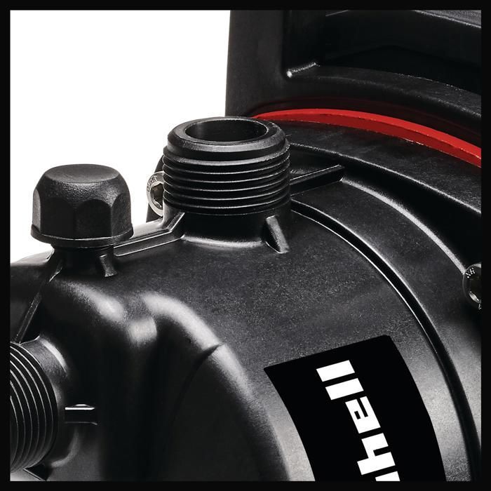 Einhell Kit Pompe d'arrosage GC-GP 6538 Set/I (650 W, Hauteur de refoulement 36 m) Livré avec tuyaux et pistolet pulvérisateur