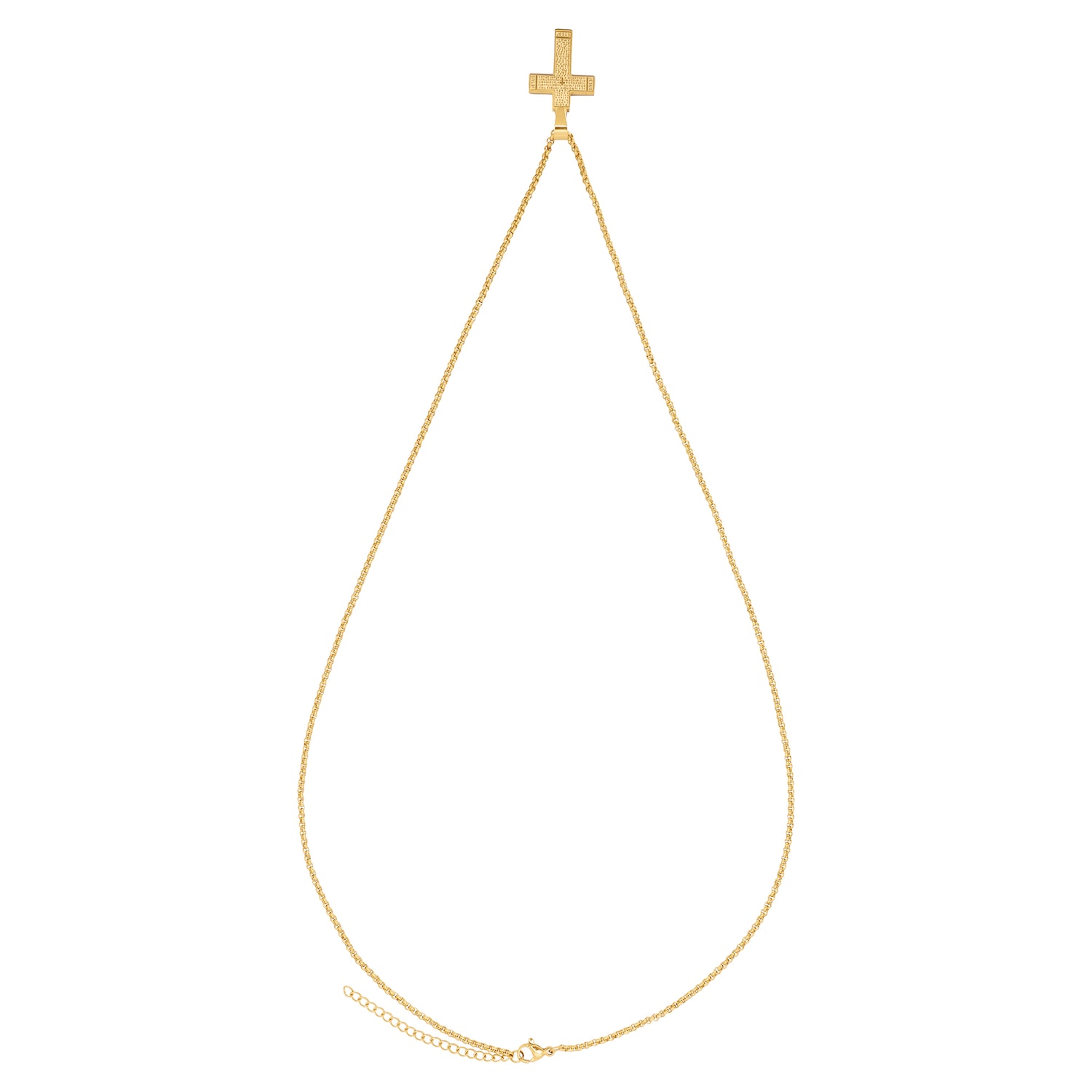 Heideman Collier Crucis couleur or