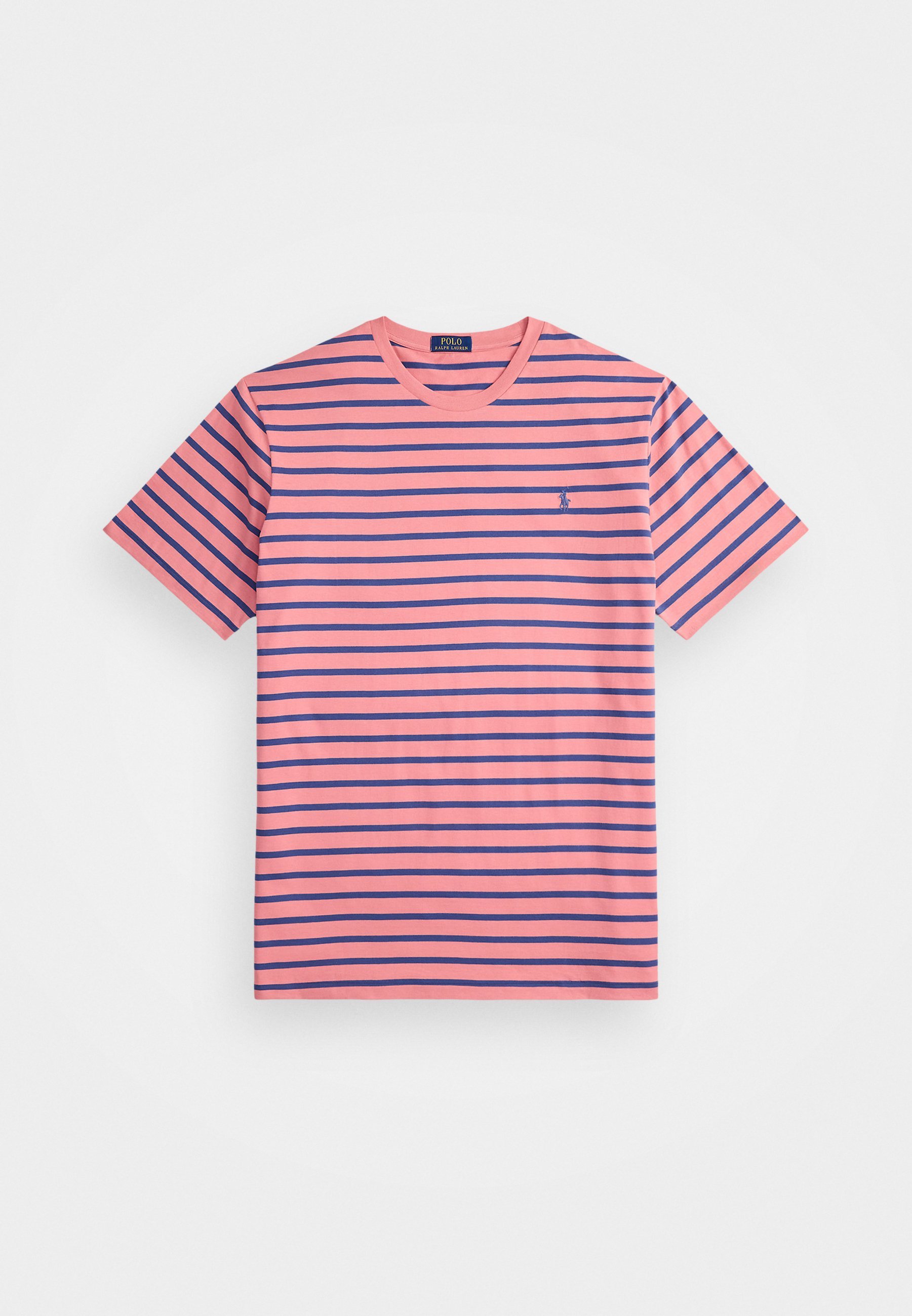 Polo Ralph Lauren Big & Tall gestreept jersey T-shirt met ronde hals - T-shirt met print - desert rose/old royal