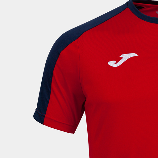 Joma Eco Championship Short Sleeve T-Shirt Navy Red