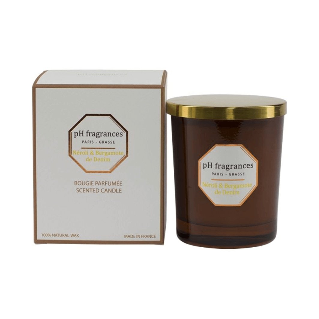 Dišeča sveča pH Neroli & Bergamote de Denim - 180 g