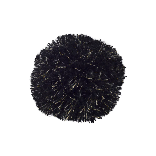 Cabaia Pompon Gold/Schwarz Lurex schwarz