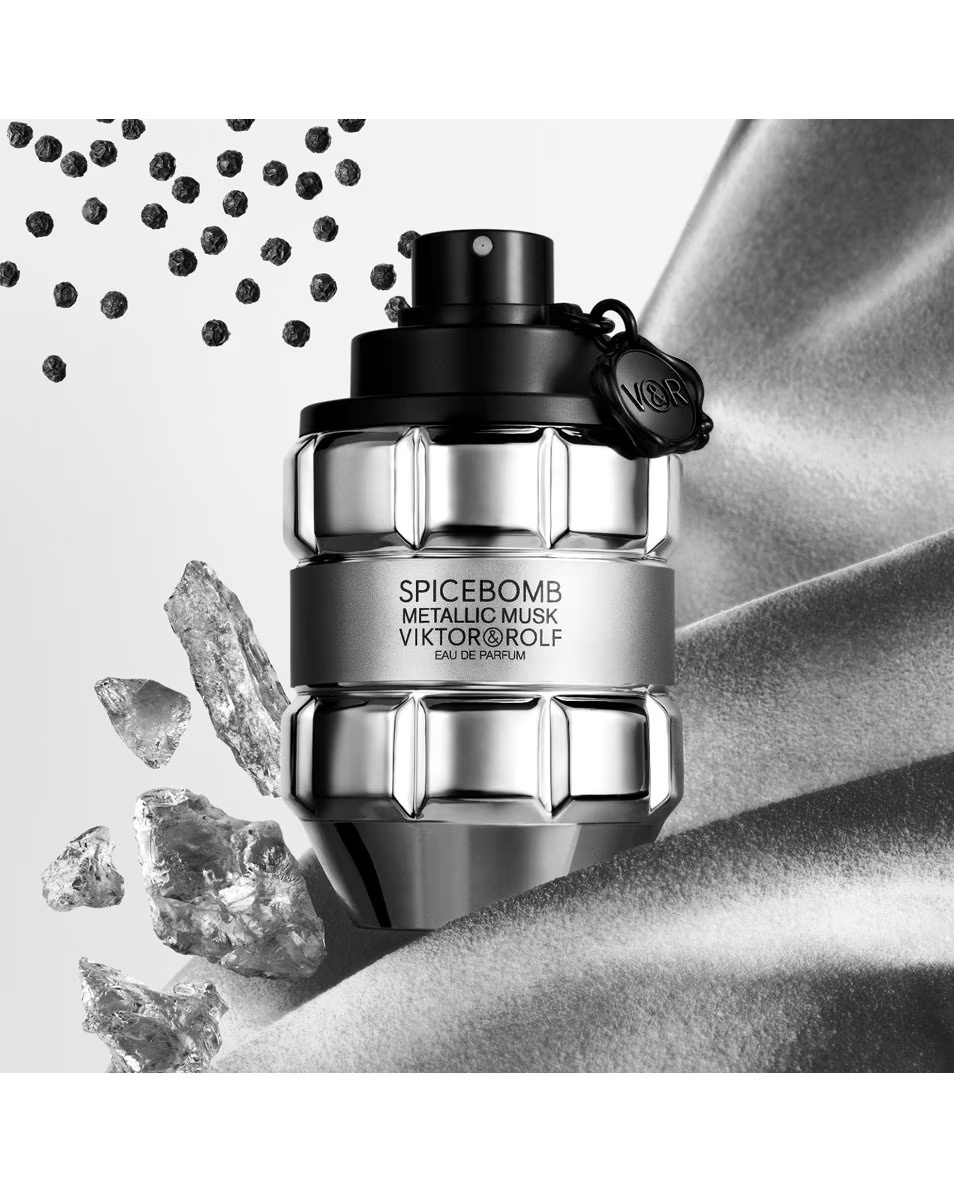 VIKTOR & ROLF Spicebomb Metallic Musk Eau De Parfum - Amber Άρωμα - Ανδρικά Άρώματα