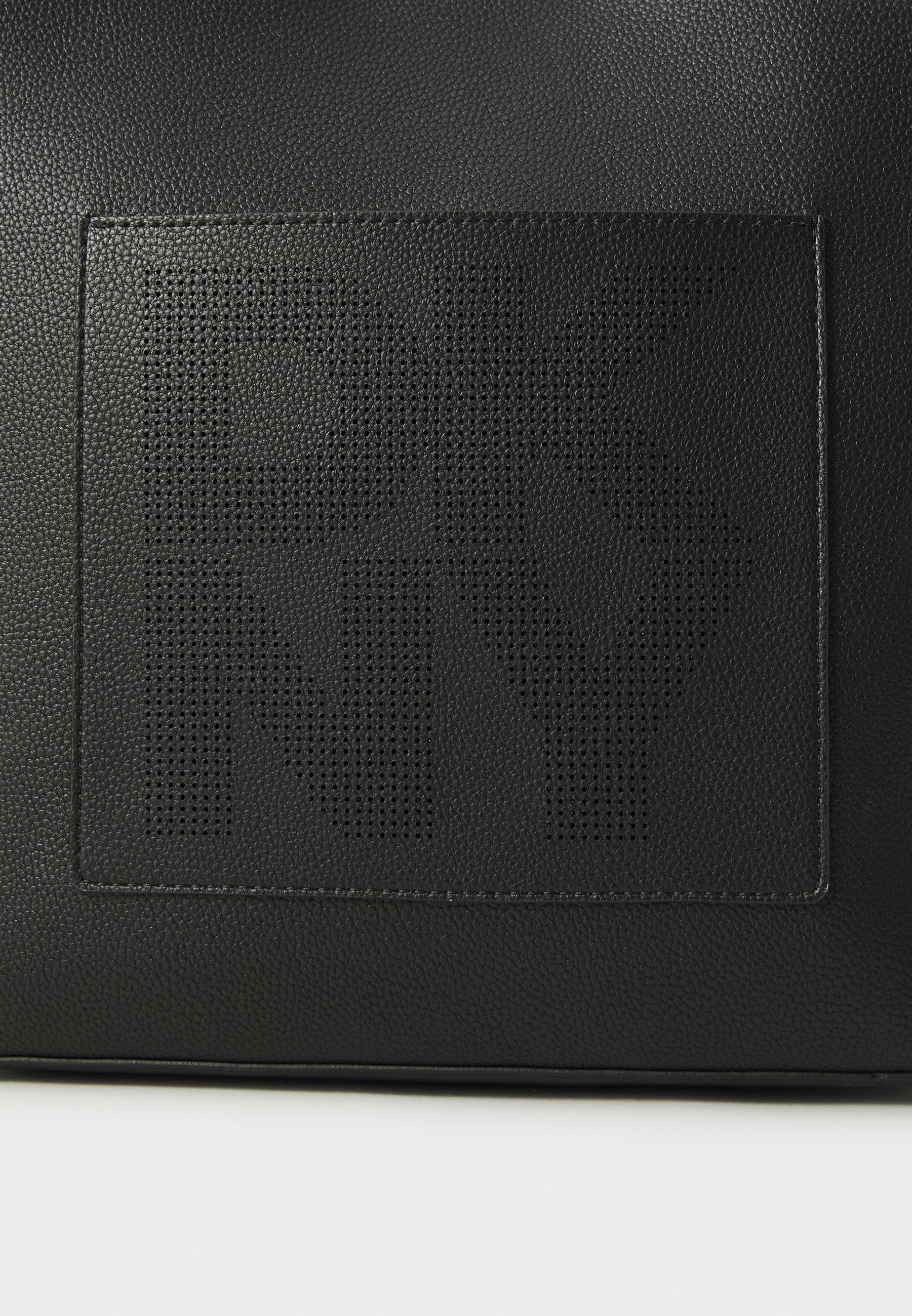 DKNY TOBY TOTE - Kabelka - black/silver-coloured