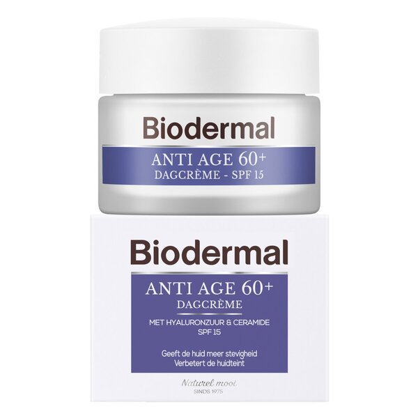 „Biodermal Anti Age 60+“ dieninis kremas<br>50 ml – brandžiai odai
