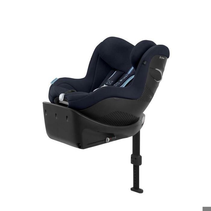 Cadeira auto Cybex Sirona Gi i-size, dourada - 61 a 105 cm - 3 meses a 4 anos - até 20 kg - Azul Oceano Azul Marinho (Plus)