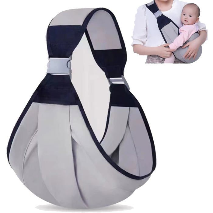 Portabebés TRAHOO, portabebés transpirable, fular portabebés ajustable, portabebés para recién nacidos, portabebés ergonómico, para bebés recién nacidos [J741]