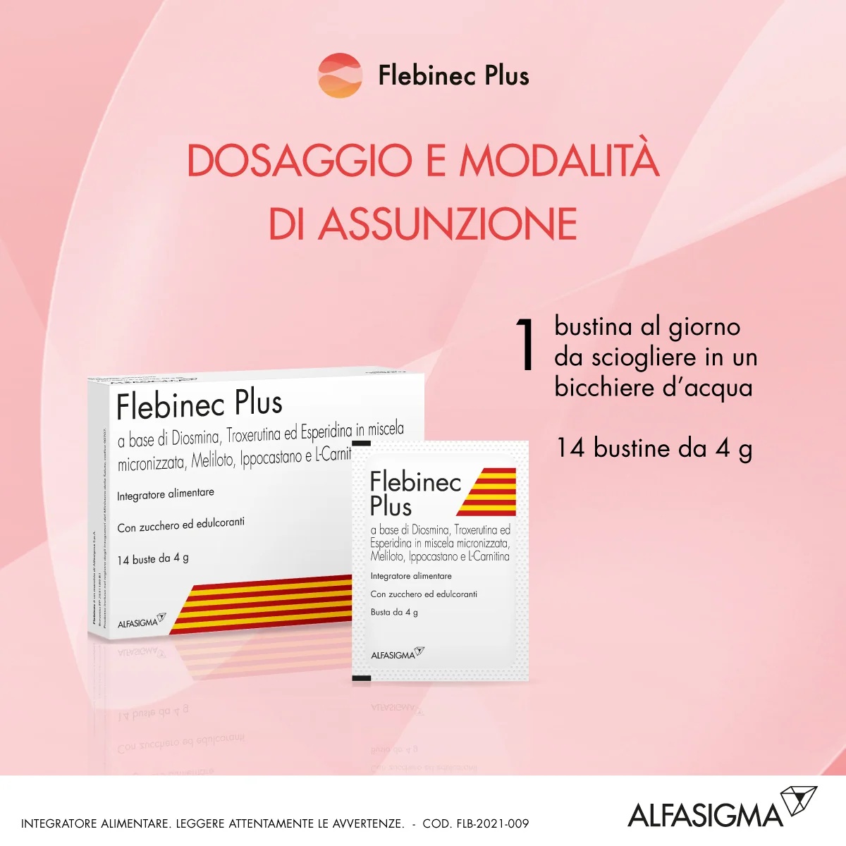 FLEBINEC Flebinec Plus 14 sachês de 4 g Suplemento alimentar para a microcirculação