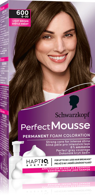 Permanentná farba na vlasy Schwarzkopf Perfect Mousse